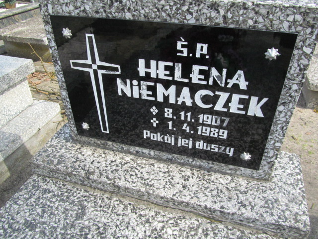 Helena Niemaczek 1907 Kluczbork - Grobonet - Wyszukiwarka osób pochowanych