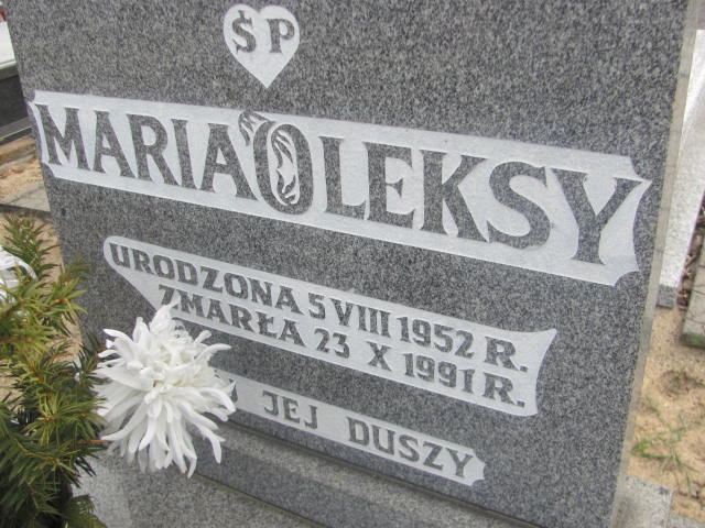 Jan OLEKSY 1954 Kluczbork - Grobonet - Wyszukiwarka osób pochowanych