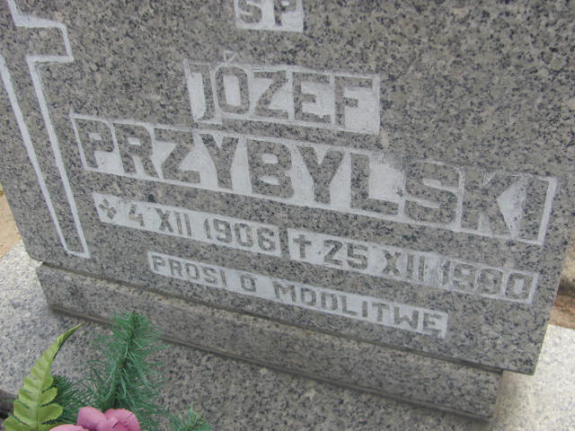 Józef Przybylski 1906 Kluczbork - Grobonet - Wyszukiwarka osób pochowanych