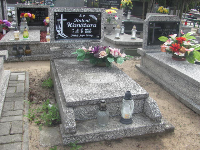 Grób Antoni Wandźura