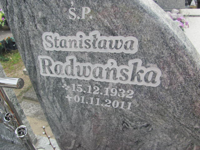 Stanisława Radwańska 1932 Kluczbork - Grobonet - Wyszukiwarka osób pochowanych