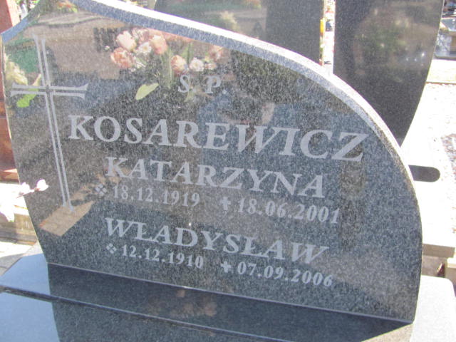 Katarzyna Kosarewicz 1919 Kluczbork - Grobonet - Wyszukiwarka osób pochowanych