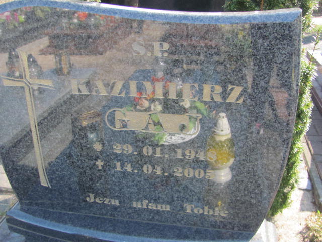 Kazimierz Gaj 1948 Kluczbork - Grobonet - Wyszukiwarka osób pochowanych