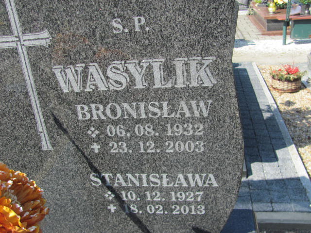 Bronisław Wasylik 1932 Kluczbork - Grobonet - Wyszukiwarka osób pochowanych