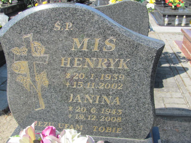 Henryk Miś 1939 Kluczbork - Grobonet - Wyszukiwarka osób pochowanych