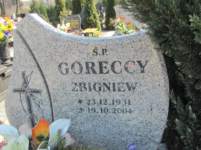 Zbigniew Górecki 1931 Kluczbork - Grobonet - Wyszukiwarka osób pochowanych