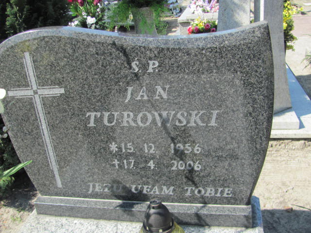 Jan Turowski 1956 Kluczbork - Grobonet - Wyszukiwarka osób pochowanych