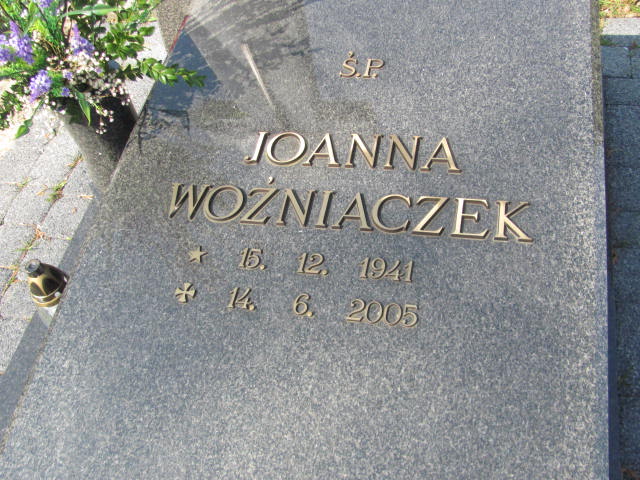 Joanna Woźniaczek 1941 Kluczbork - Grobonet - Wyszukiwarka osób pochowanych