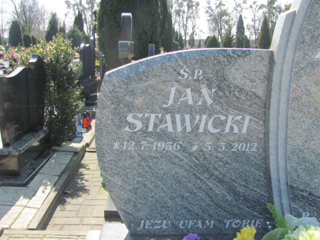 Jan Stawicki 1956 Kluczbork - Grobonet - Wyszukiwarka osób pochowanych