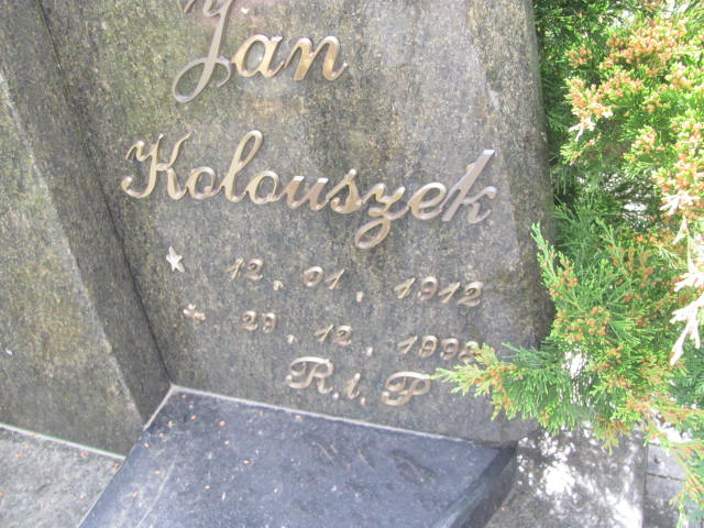 Jan Kolouszek 1912 Kluczbork - Grobonet - Wyszukiwarka osób pochowanych