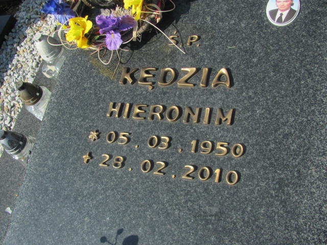 Hieronim Kędzia 1950 Kluczbork - Grobonet - Wyszukiwarka osób pochowanych