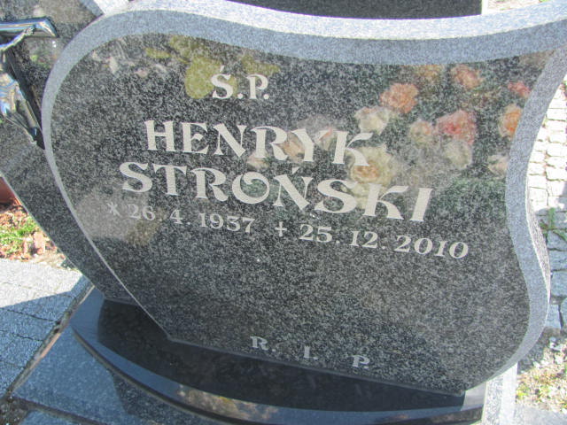 Henryk Stroński 1937 Kluczbork - Grobonet - Wyszukiwarka osób pochowanych