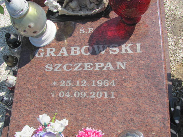 Szczepan Grabowski 1964 Kluczbork - Grobonet - Wyszukiwarka osób pochowanych