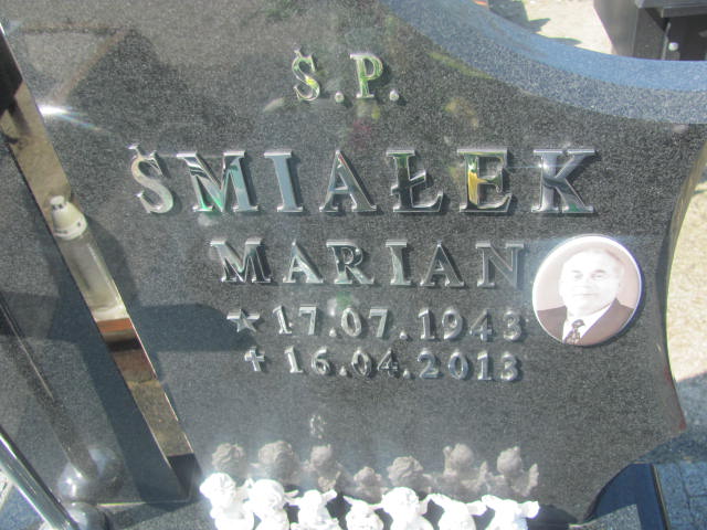 Marian Śmiałek 1943 Kluczbork - Grobonet - Wyszukiwarka osób pochowanych