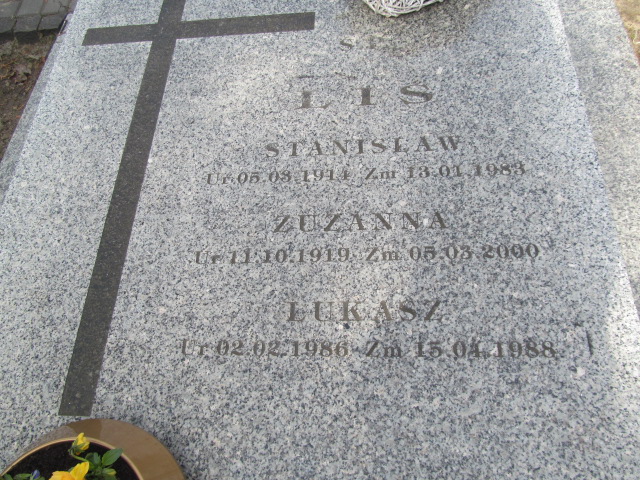 Stanisław Lis 1914 Kluczbork - Grobonet - Wyszukiwarka osób pochowanych