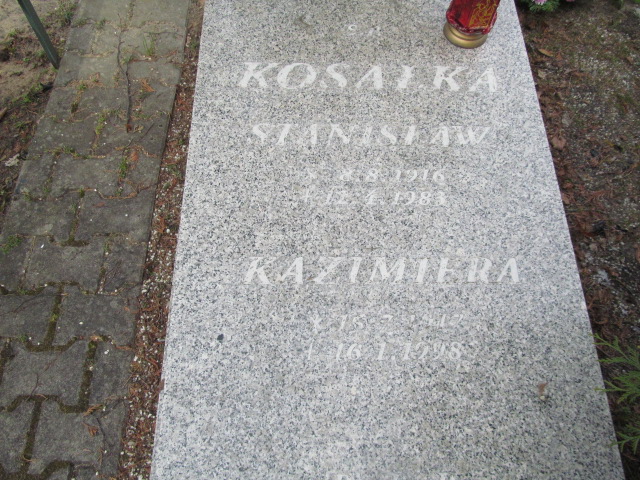 Maria KOSAŁKA 1946 Kluczbork - Grobonet - Wyszukiwarka osób pochowanych