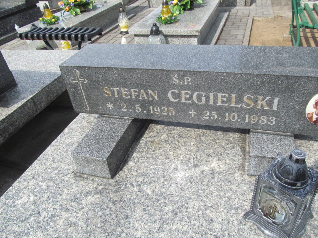 Stefan Cegielski 1925 Kluczbork - Grobonet - Wyszukiwarka osób pochowanych