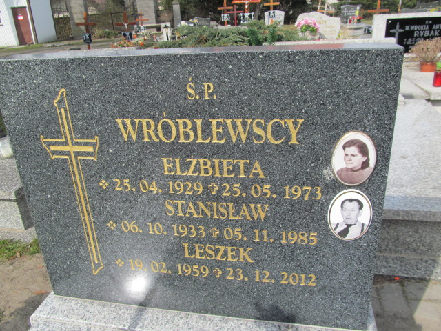 Leszek Wróblewski 1959 Kluczbork - Grobonet - Wyszukiwarka osób pochowanych
