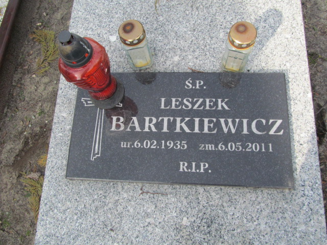 Leszek Bartkiewicz 1935 Kluczbork - Grobonet - Wyszukiwarka osób pochowanych