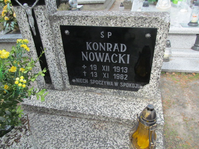 Konrad Nowacki 1913 Kluczbork - Grobonet - Wyszukiwarka osób pochowanych