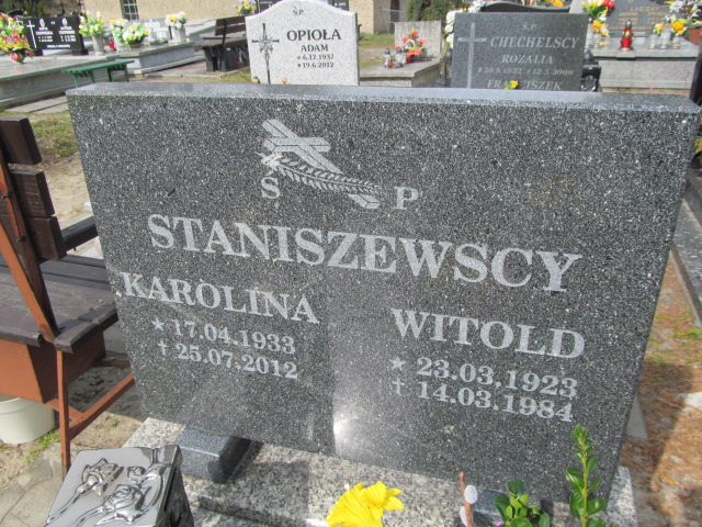 Witold Staniszewski 1923 Kluczbork - Grobonet - Wyszukiwarka osób pochowanych