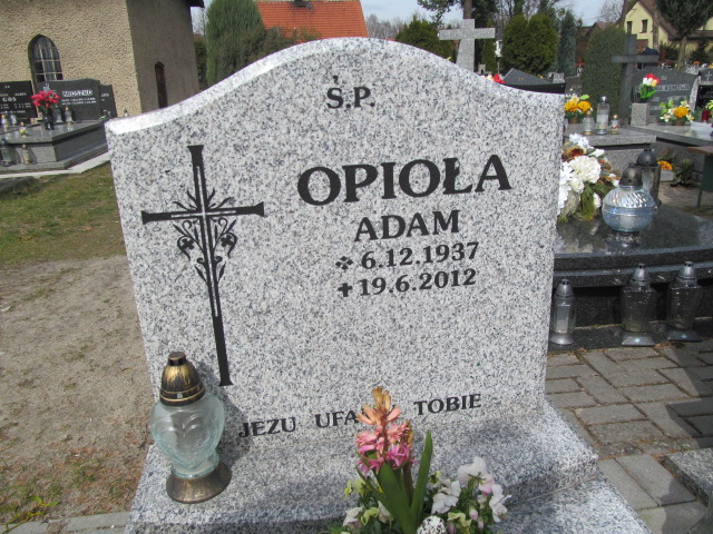 Zofia OPIOŁA 1941 Kluczbork - Grobonet - Wyszukiwarka osób pochowanych