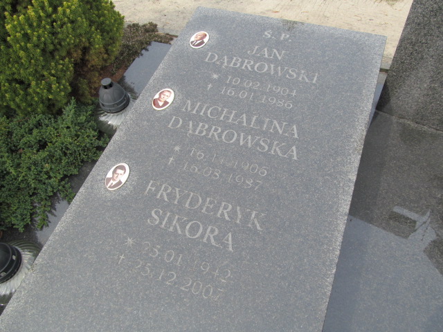 Fryderyk Sikora 1942 Kluczbork - Grobonet - Wyszukiwarka osób pochowanych