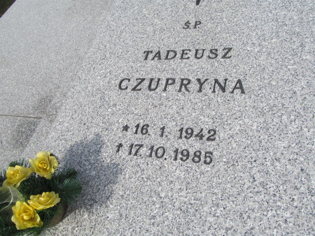 Zdzisława CZUPRYNA 1947 Kluczbork - Grobonet - Wyszukiwarka osób pochowanych