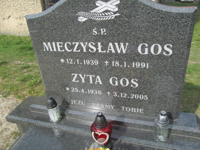 Mieczysław Gos 1939 Kluczbork - Grobonet - Wyszukiwarka osób pochowanych