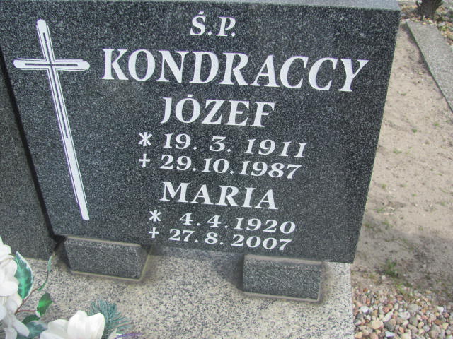 Maria Kondracka 1920 Kluczbork - Grobonet - Wyszukiwarka osób pochowanych