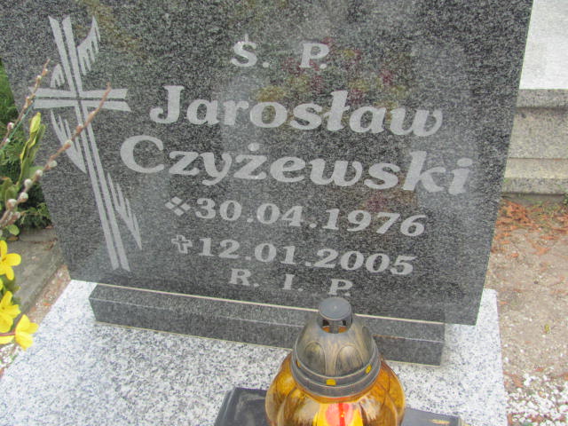 Jarosław Czyżewski 1976 Kluczbork - Grobonet - Wyszukiwarka osób pochowanych
