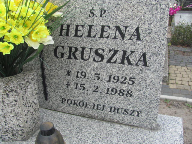 Mirosław GRUSZKA 1954 Kluczbork - Grobonet - Wyszukiwarka osób pochowanych