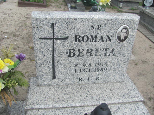 Roman Bereta 1915 Kluczbork - Grobonet - Wyszukiwarka osób pochowanych