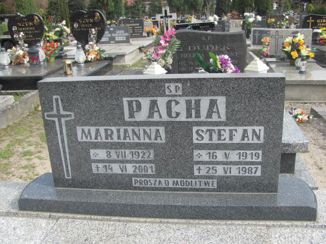 Stefan Pacha 1919 Kluczbork - Grobonet - Wyszukiwarka osób pochowanych