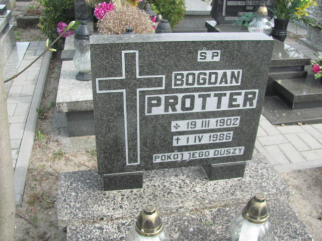 Bogdan Protter 1902 Kluczbork - Grobonet - Wyszukiwarka osób pochowanych