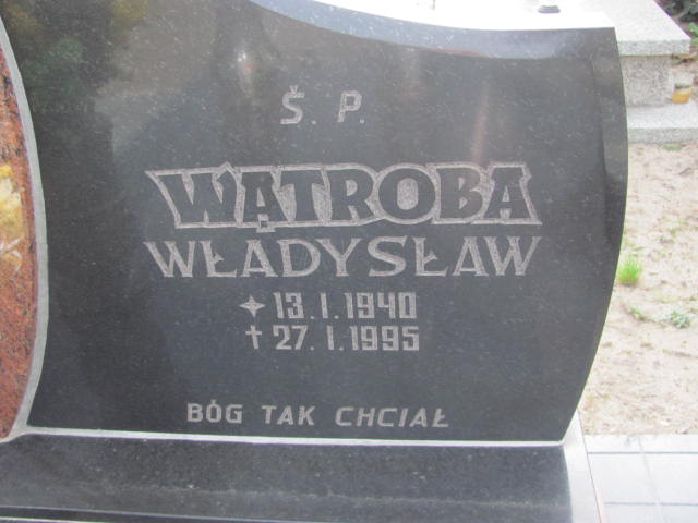 Władysław Wątroba 1940 Kluczbork - Grobonet - Wyszukiwarka osób pochowanych