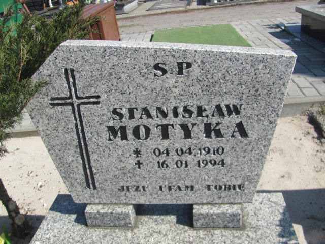 Stanisław Motyka 1910 Kluczbork - Grobonet - Wyszukiwarka osób pochowanych
