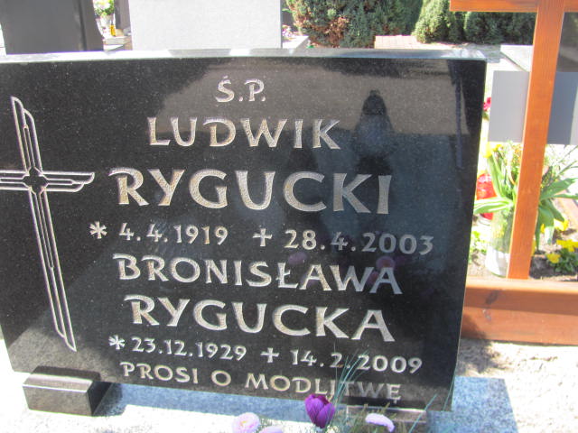 Bronisława Rygucka 1929 Kluczbork - Grobonet - Wyszukiwarka osób pochowanych