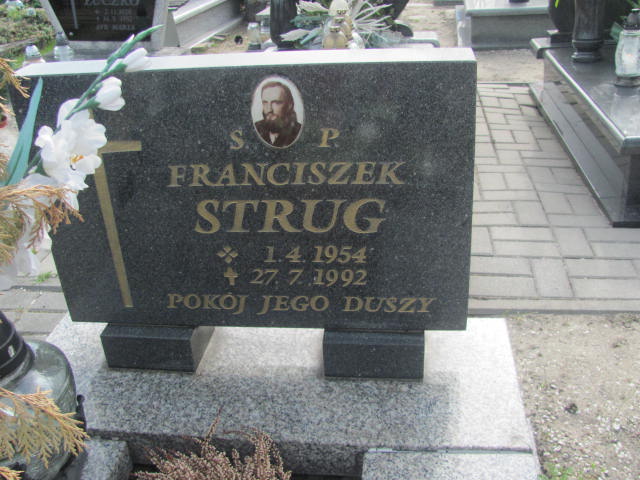Franciszek Strug 1954 Kluczbork - Grobonet - Wyszukiwarka osób pochowanych