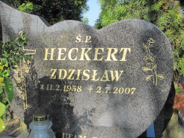 Zdzisław Heckert 1938 Kluczbork - Grobonet - Wyszukiwarka osób pochowanych