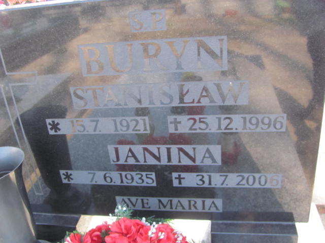 Stanisław Buryn 1921 Kluczbork - Grobonet - Wyszukiwarka osób pochowanych