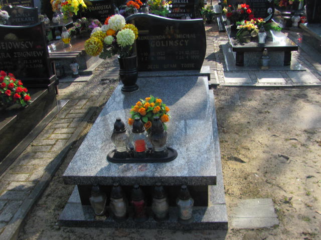 Grób Michał Goliński