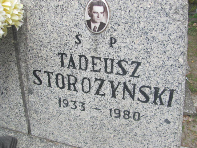 Tadeusz Storożyński 1932 Kluczbork - Grobonet - Wyszukiwarka osób pochowanych