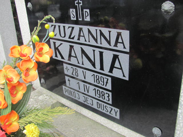 Zuzanna Kania 1897 Kluczbork - Grobonet - Wyszukiwarka osób pochowanych