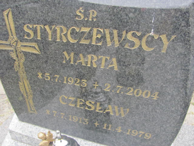 Marta Styrczewska 1923 Kluczbork - Grobonet - Wyszukiwarka osób pochowanych