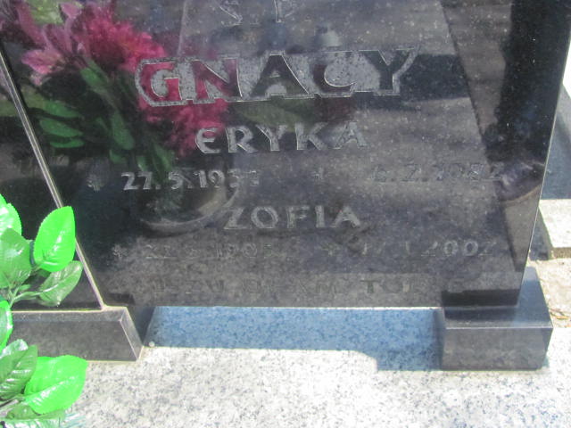 Zofia Gnacy 1905 Kluczbork - Grobonet - Wyszukiwarka osób pochowanych