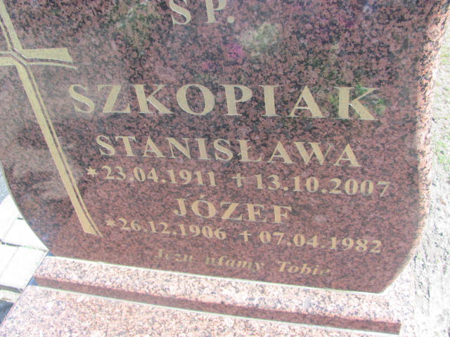 Józef Szkopiak 1906 Kluczbork - Grobonet - Wyszukiwarka osób pochowanych