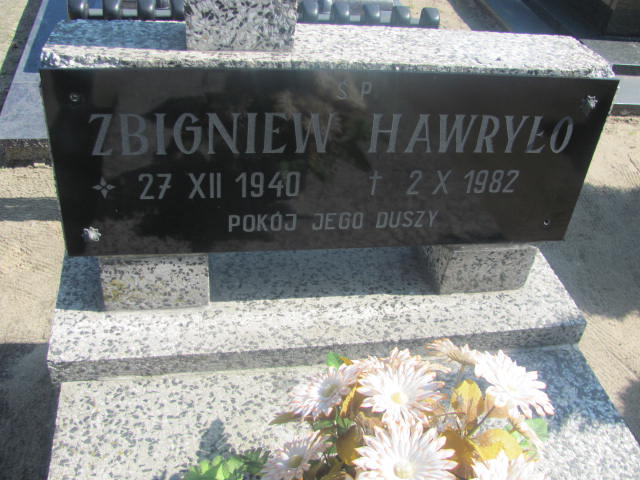 Zbigniew Hawryło 1940 Kluczbork - Grobonet - Wyszukiwarka osób pochowanych