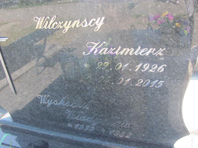 Kazimierz Wilczyński 1926 Kluczbork - Grobonet - Wyszukiwarka osób pochowanych