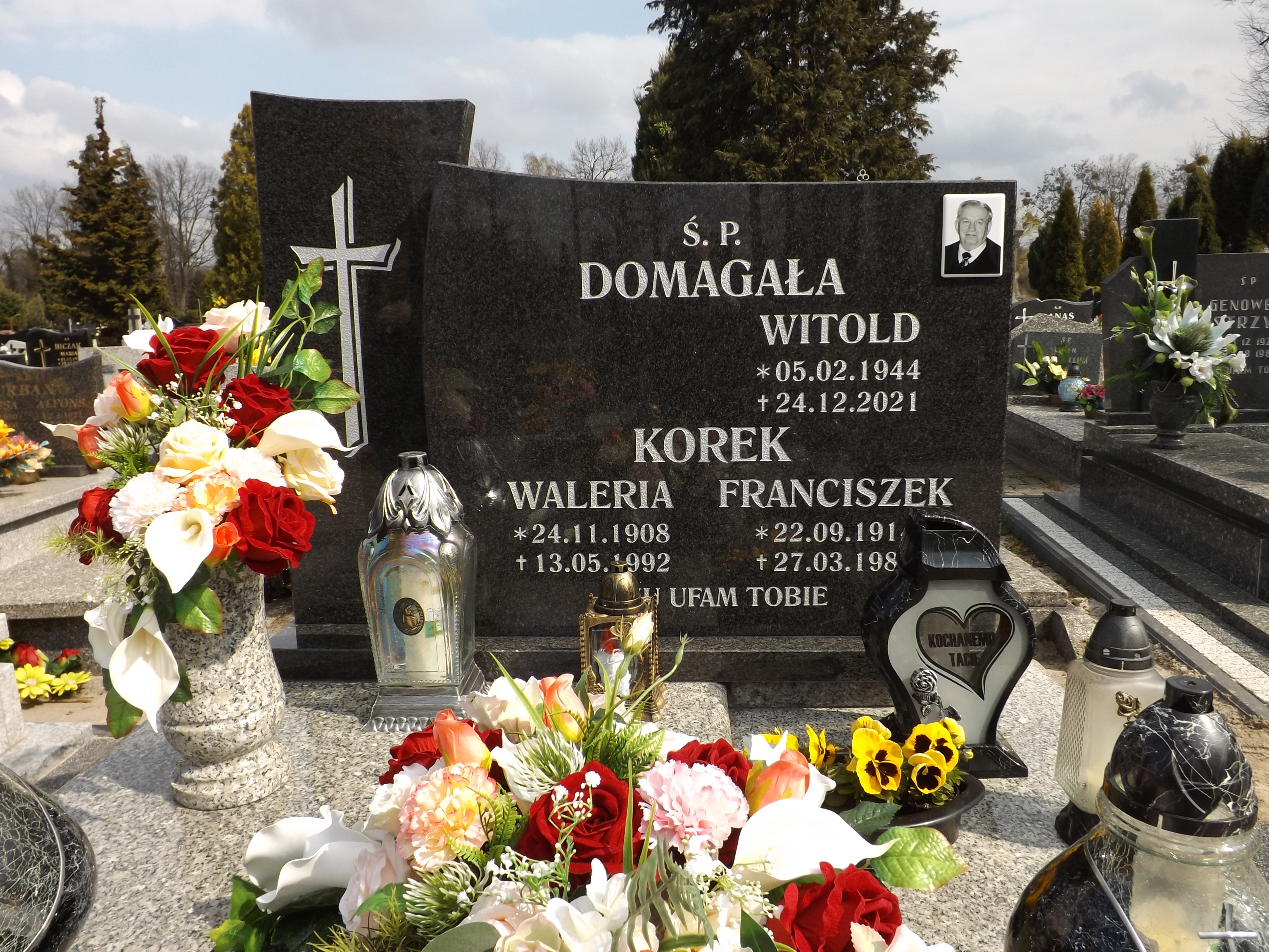 Grób WITOLD DOMAGAŁA